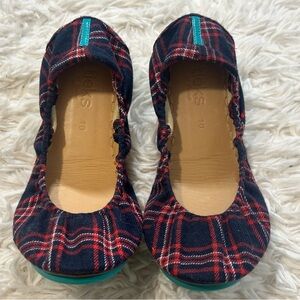 Tieks Plaid Ballet Flats size 10